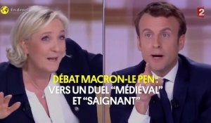 Débat Macron-Le Pen : vers un duel “médiéval” et “saignant”