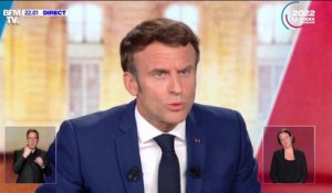 Emmanuel Macron sur les retraites: "Les critères de pénibilité permettent d'être juste"