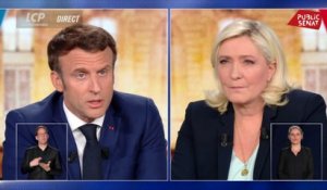 Macron et Le Pen s'oppose sur les chiffres de la dette Covid: "Je ne suis pas Gérard Majax"