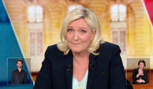 L'anaphore de Marine Le Pen : "Le peuple français aspire au bon sens"
