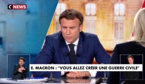 Port du voile : Emmanuel Macron et Marine Le Pen en désaccord lors du débat