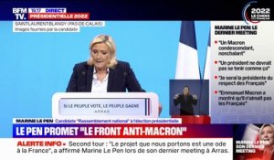 Marine Le Pen: "Élue, je serai la présidente du pouvoir d'achat"