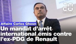 Affaire Carlos Ghosn: Un mandat d'arrêt international émis contre l'ex-PDG de Renault