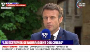 Emmanuel Macron: "Quand les choses vont trop lentement, elles nourrissent une colère qui est déjà installée"