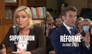 Que disent Emmanuel Macron et Marine Le Pen sur la question de l'immigration ?