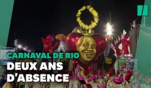 Le Carnaval de Rio est de retour et avec lui ses paillettes et ses messages contre le racisme