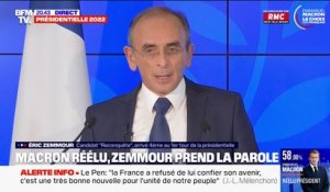 Éric Zemmour: "Hélas, c'est la 8ème fois que la défaite frappe le nom de Le Pen"