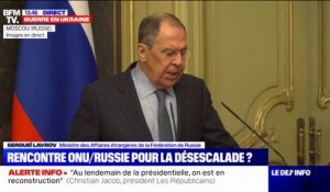 Selon le ministre des Affaires étrangères de la Fédération de Russie, "l'opération" en Ukraine a été pour lancée "pour défendre les intérêts des civils"