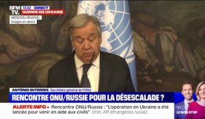 Ukraine: l'ONU demande la mise en place de "couloirs humanitaires réellement sûrs et effectifs"