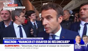 Emmanuel Macron: "Je serai dans les quartiers populaires tout au long du mandat"