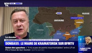 Oleksandr Hontcharenko, maire de Kramatorsk: "Les combats se déroulent à 45km de notre ville, les Russes essayent d'avancer vers notre ville"