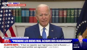 Joe Biden à Vladimir Poutine: "Vous ne réussirez jamais à dominer l'Ukraine"