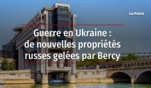 Guerre en Ukraine : de nouvelles propriétés russes gelées par Bercy