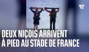 850 km à pied... Le périple pour la bonne cause de deux supporters niçois jusqu'au Stade de France