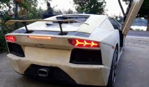 Cet habitant thaïlandais passionné de belles voitures s'est fabriqué sa propre Lamborghini