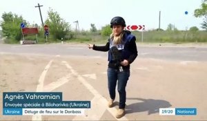 Guerre en Ukraine : En plein duplex sur France 3, une bombe explose pendant l'intervention de l'envoyée spéciale de la chaîne Agnès Vahramian