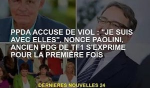 PPDA accusé de viol : 'Je suis avec eux', l'ancien PDG de TF1 Nonce Paolini s'exprime pour la premiè