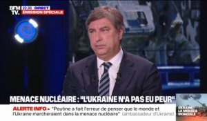 "Il est hors de question" de céder quelconque territoire à la Russie, affirme l'ambassadeur d'Ukraine en France