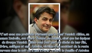 Yannick Alléno effondré - le chef sort du silence après la mort tragique de son fils