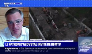 L'un des dirigeants d'Azovstal affirme sur BFMTV que "les frappes aériennes continuent" sur l'aciérie