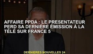 Affaire PPDA : Un animateur perd sa dernière émission sur France 5