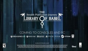 The Library of Babel - Trailer d'annonce