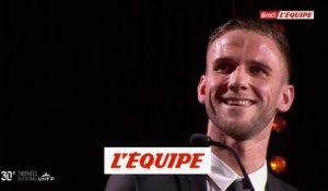 Branco Van den Boomen (Toulouse FC) élu meilleur joueur de Ligue 2 - Foot - Trophées UNFP