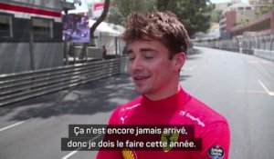 Monaco - Leclerc : "L’emporter cette année"