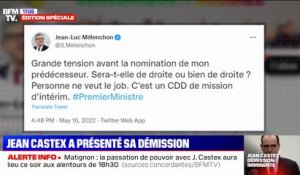 Nouveau Premier ministre: pour Jean-Luc Mélenchon, "c'est un CDD de mission d'intérim"