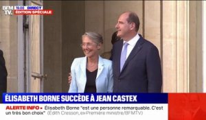 Le programme de la passation de pouvoir entre Jean Castex et Élisabeth Borne