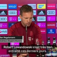Julian Nagelsmann sur l'avenir de Robert Lewandowski : "C'est à lui qu'il faut demander !"