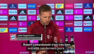 Julian Nagelsmann sur l'avenir de Robert Lewandowski : "C'est à lui qu'il faut demander !"