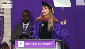 Taylor Swift Delivers NYU Commencement Speech & Offers Words of Wisdom | Billboard News
