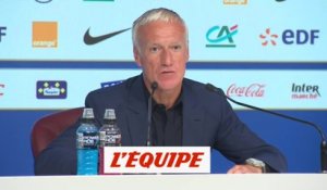 Deschamps « La liberté d'expression appartient à chacun » - Foot - Bleus