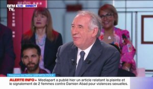 Emmanuel Macron "a voulu symboliquement une femme à la tête du gouvernement", affirme François Bayrou