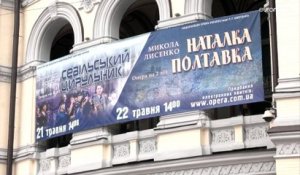 Ukraine : malgré la guerre, l'opéra national de Kiev rouvre ses portes