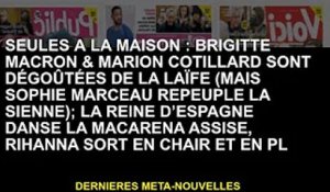Seules à la maison : Brigitte Macron et Marion Cotillard détestent le monde (mais Sophie Marceau la
