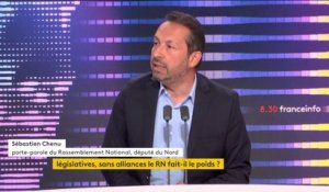 Législatives : Jean-Luc Mélenchon "ne sera jamais Premier ministre, éventuellement premier mytho de France" d'après Sébastien Chenu, porte-parole du RN