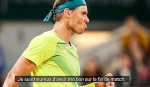 Roland-Garros : Nadal : "Je dois m'améliorer si je veux avoir une chance d'aller plus loin"