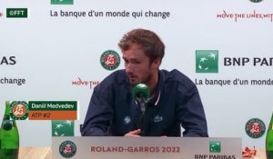 Roland-Garros - Medvedev : "Si je ne peux pas jouer, je vais rester à la maison"
