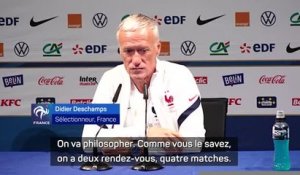 Bleus - Deschamps : "Je n'ai pas toujours trouvé la bonne formule en juin"