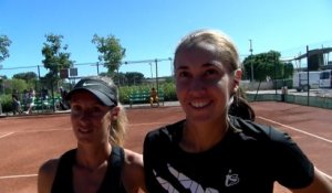 Interview maritima: Maud Vigne et Pauline Payet après la montée d'Istres Sports tennis en N1
