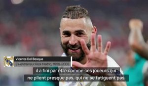 Real Madrid - Bel Bosque : "Benzema joue toujours avec une clarté extraordinaire"