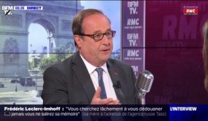 "La France est attendue": pour François Hollande, Emmanuel Macron "devrait aller à Kiev"