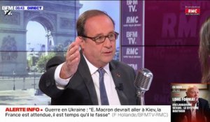 Face à l'inflation, François Hollande estime que le gouvernement "prend trop son temps"