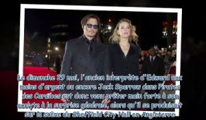Johnny Depp méconnaissable - dans l'attente du jugement au procès contre Amber Heard, il détonne sur