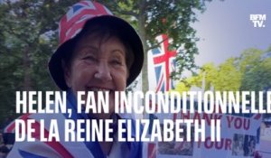 Cette fan d'Elizabeth II a dormi devant Buckingham pour assister à son jubilé