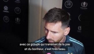 Finalissima - Messi : “Nous devons continuer à grandir”