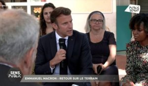 Emmanuel Macron à Marseille sur "l'école du futur"