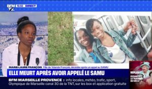 "Ce drame aurait dû être évité": le témoignage de Marie-Laure François, dont la mère est morte après avoir appelé le Samu